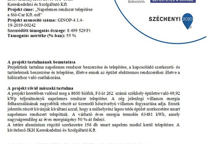 Napelemes rendszer kiépítése